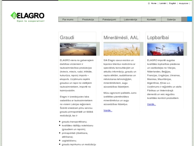 Elagro, SIA